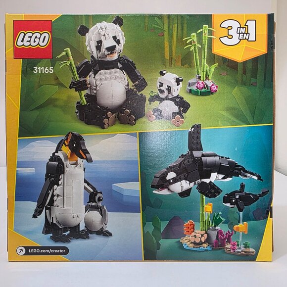 LEGO Creator 3 in 1 Wild Animals Panda Family 31165 (626 pcs) Factory Sealed - Picture 2 of 7
